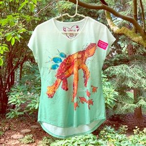 Leoma Lovegrove Turtle Tee NWT small